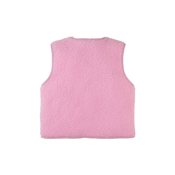 Meisjes Teddy gilet Nicole van Z8 Mini in de kleur Playful pink in maat 116.