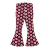 Meisjes Heavy jersey flared pants van Z8 Mini in de kleur Berry brave in maat 116.