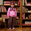 Meisjes Woven pants barrel fit Molly van Z8 Mini in de kleur Autumn teddy in maat 116.