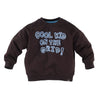 Jongens Sweater Janoah van Z8 Mini in de kleur Chocolate plum in maat 116.