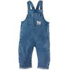 Unisexs Denim salopette Alessio van Z8 Mini in de kleur Mid blue in maat 98.