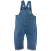 Unisexs Denim salopette Alessio van Z8 Mini in de kleur Mid blue in maat 98.