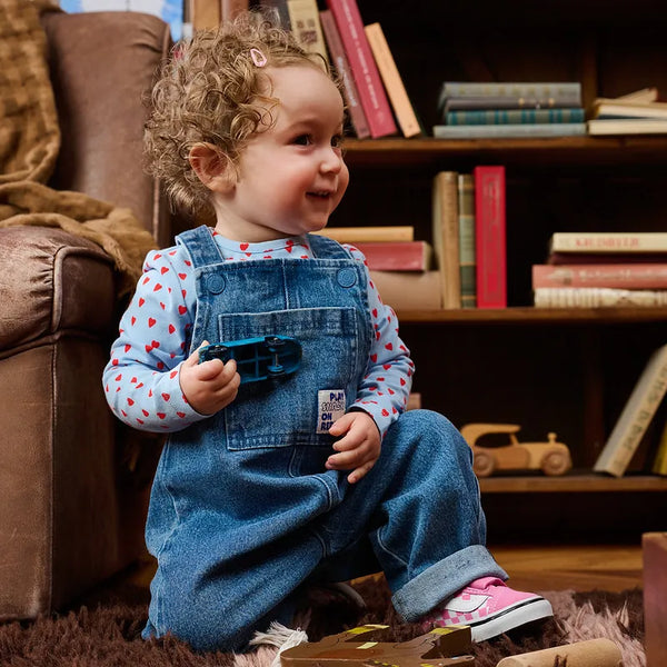 Z8 Mini Denim salopette Alessio