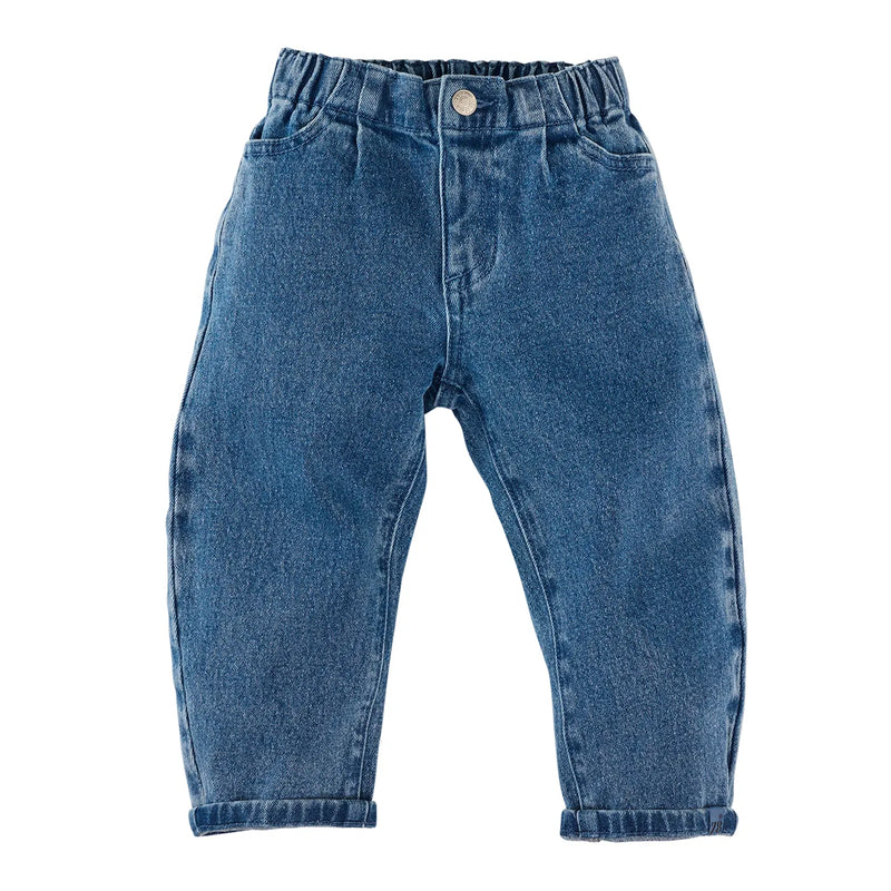 Jongens Denim Jeans Cody van Z8 Mini in de kleur Mid blue in maat 116.