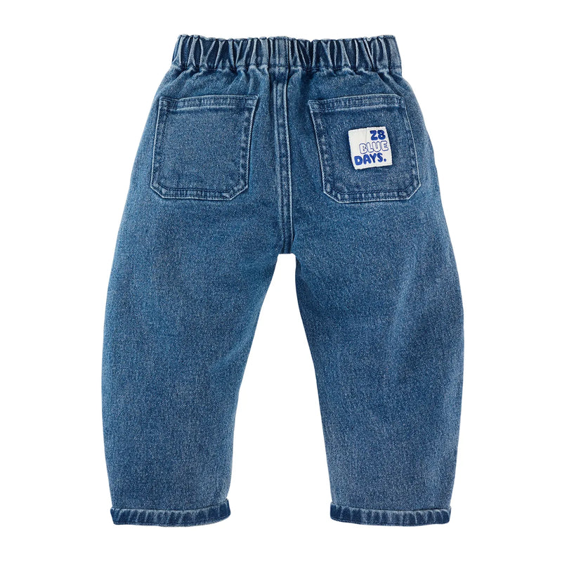 Jongens Denim Jeans Cody van Z8 Mini in de kleur Mid blue in maat 116.