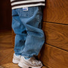 Jongens Denim Jeans Cody van Z8 Mini in de kleur Mid blue in maat 116.