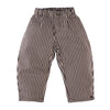 Jongens Woven pants barrel fit Leandro van Z8 Mini in de kleur Chocolate plum in maat 116.
