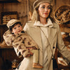 Unisexs Jacket Billy van Z8 Newborn in de kleur Toffee/AOP in maat 74.