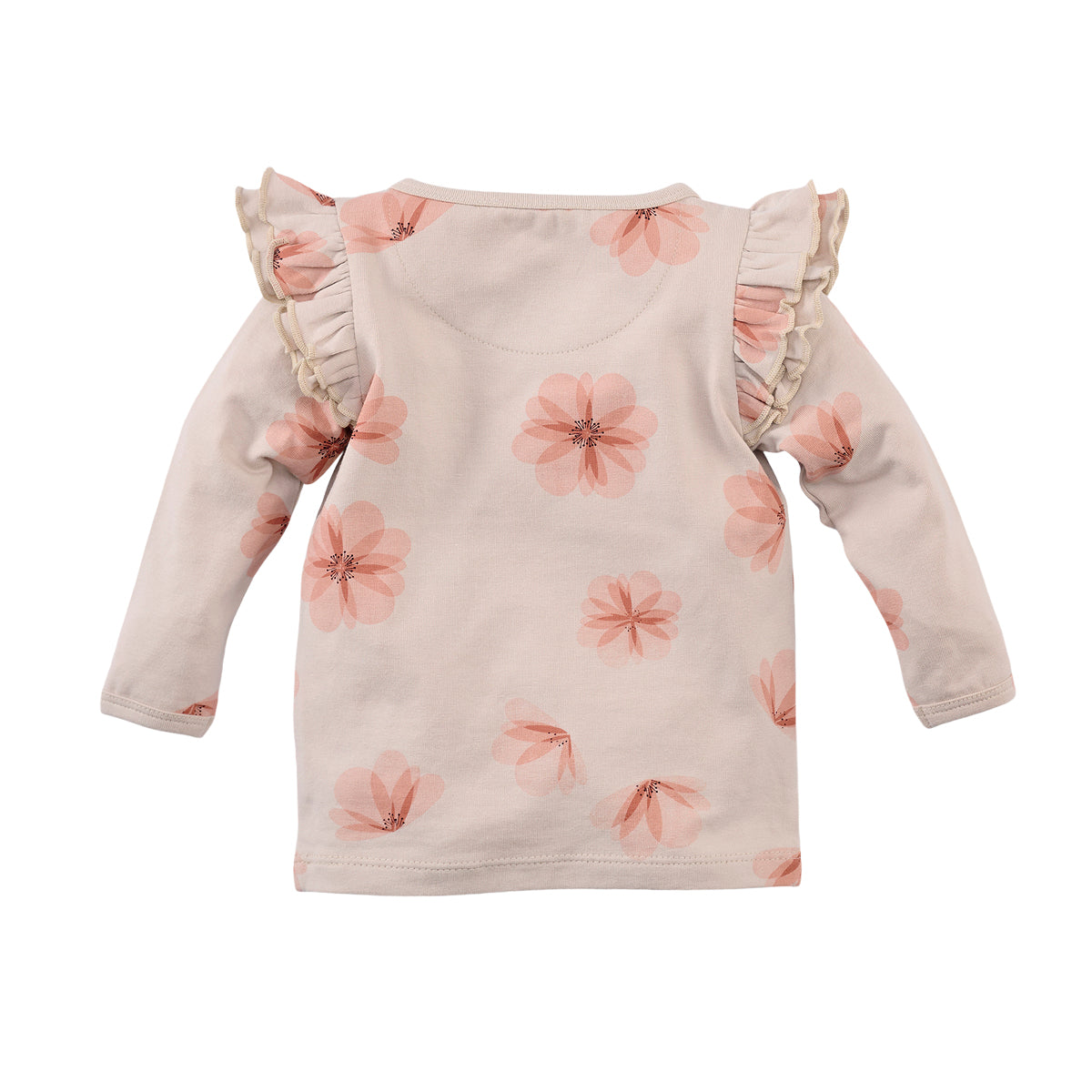 Meisjes Longsleeve Brisa van Z8 Newborn in de kleur Babyccino/AOP in maat 74.