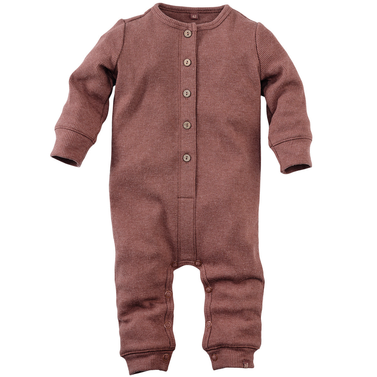 Jongens Jumpsuit Ozzi van Z8 Newborn in de kleur Cookie dough in maat 68.