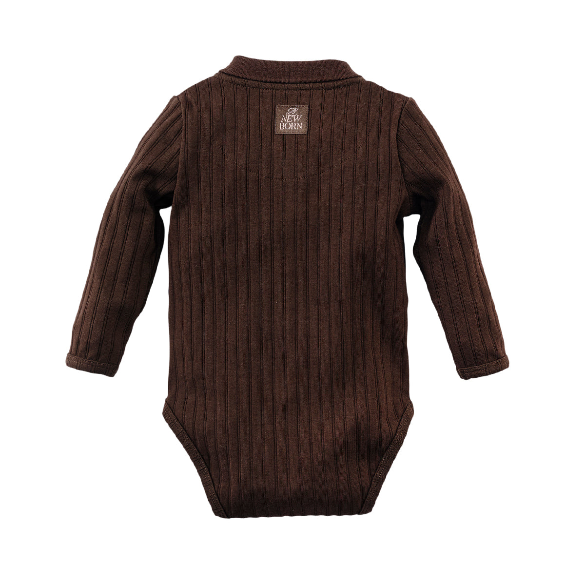 Meisjes Bodysuit Basten van Z8 Newborn in de kleur Double espresso in maat 74.