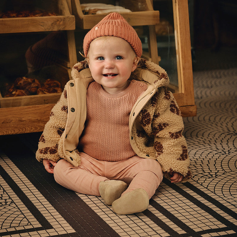 Meisjes Legging Primrose van Z8 Newborn in de kleur Sugar buzz in maat 74.