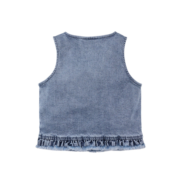 Z8 Kids Denim Gilet Cateleya