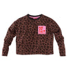Meisjes Heavy jersey boxy longsleeve Doris van Z8 in de kleur Autumn teddy in maat 152-158.