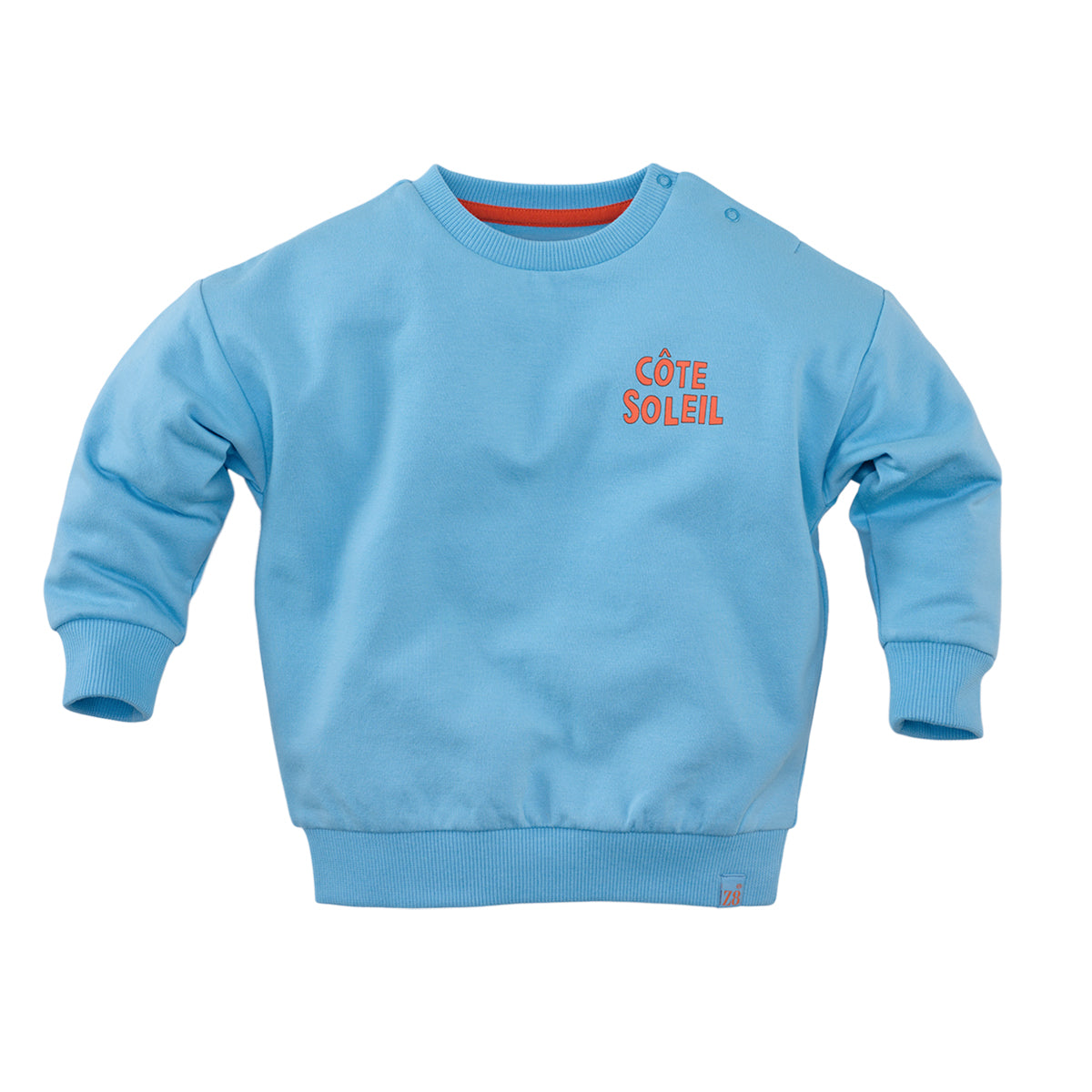 Jongens Sweater Gies van Z8 Mini in de kleur Surfing blue in maat 116.