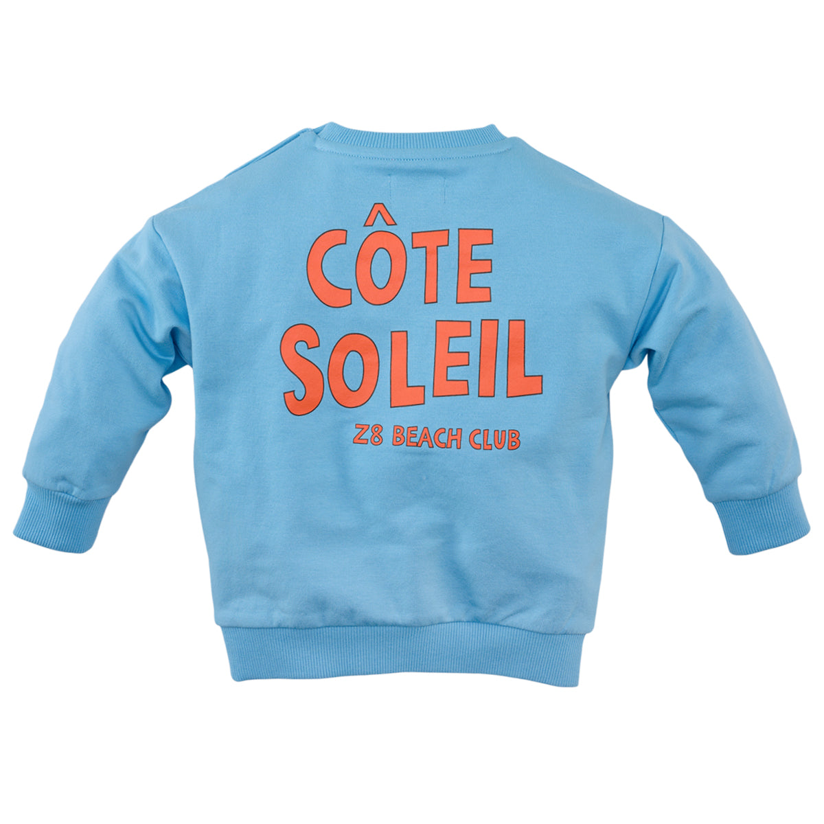Jongens Sweater Gies van Z8 Mini in de kleur Surfing blue in maat 116.