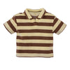 Jongens Polo Louie van Z8 Mini in de kleur Silly citron / Nutshell in maat 116.