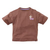 Jongens T-Shirt Dez van Z8 Mini in de kleur Blush brown in maat 116.