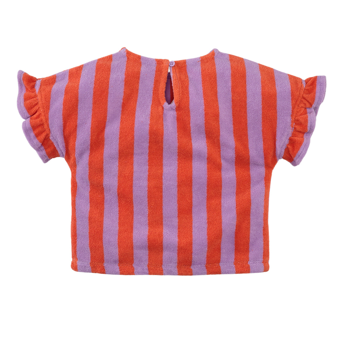 Meisjes Terry Top striped Inge van Z8 Mini in de kleur Comfy cosmic in maat 116.
