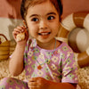 Meisjes T-Shirt AOP Jara van Z8 Mini in de kleur Comfy cosmic in maat 116.
