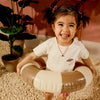 Meisjes T-Shirt Noraly van Z8 Mini in de kleur Soft pearl in maat 116.