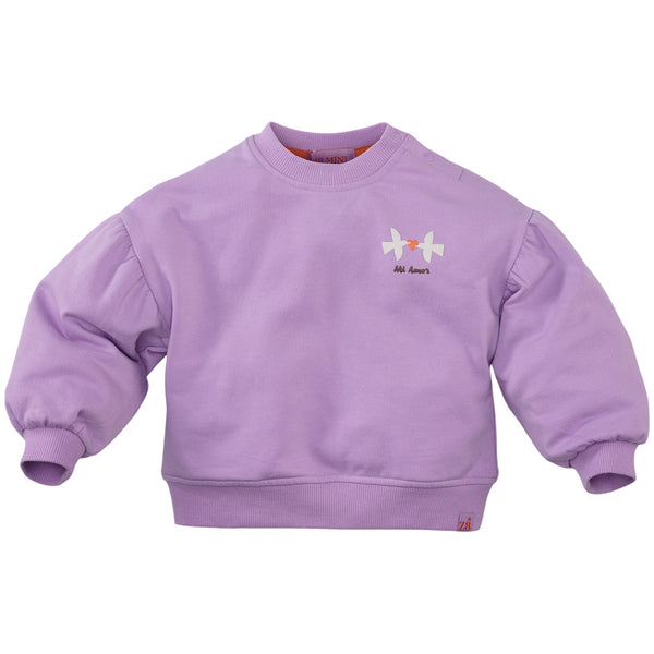 Meisjes Sweater Miley van Z8 Mini in de kleur Comfy cosmic in maat 116.