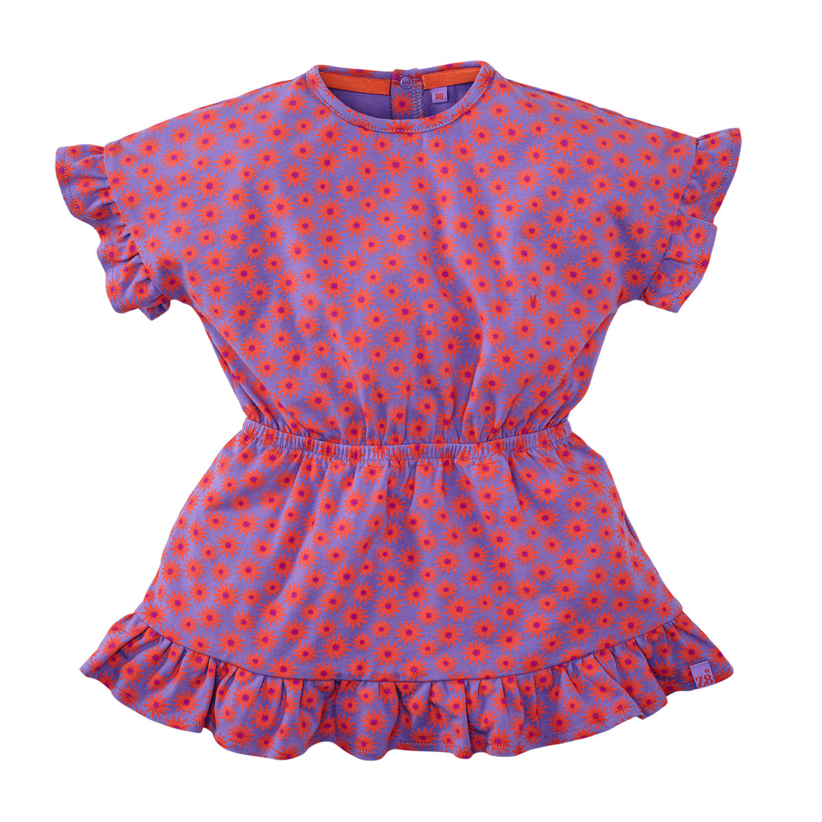 Meisjes Dress Emilie  van Z8 Mini in de kleur Pretty purple in maat 116.