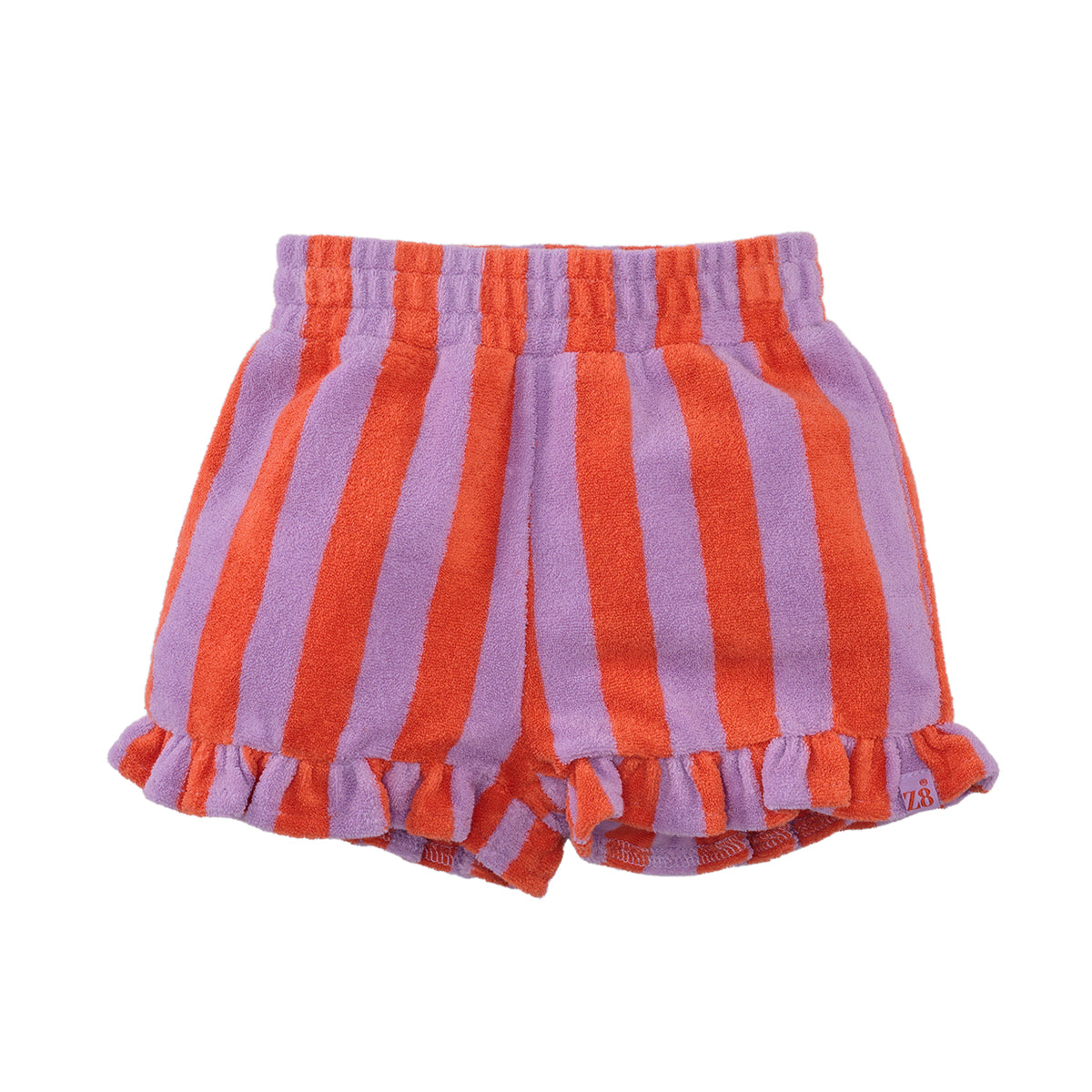 Meisjes Terry Shorts Guusje van Z8 Mini in de kleur Comfy cosmic in maat 116.