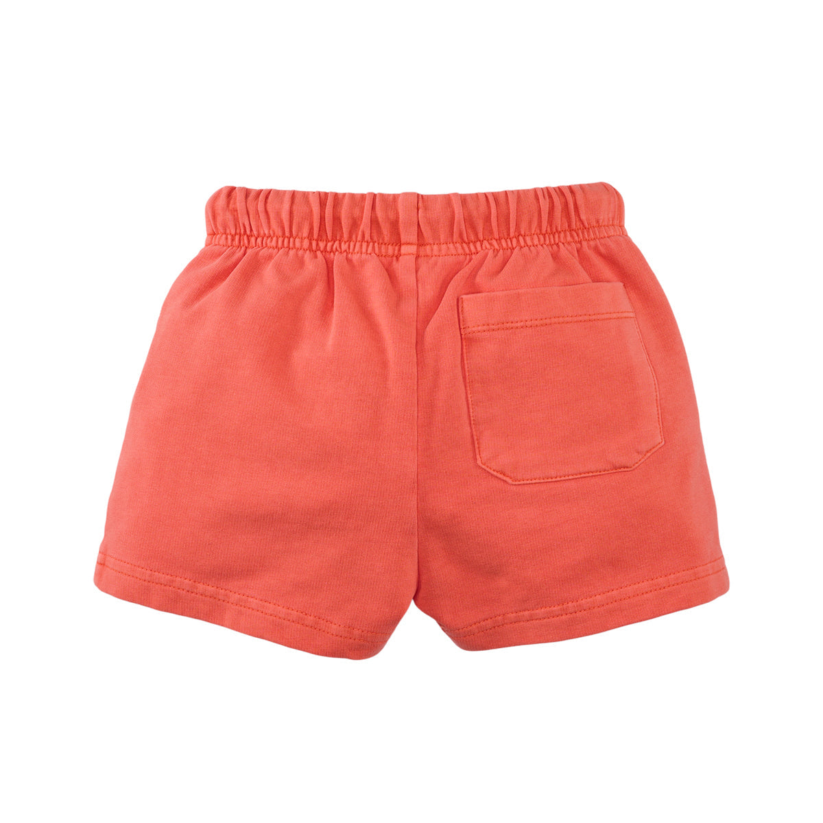 Jongens Garment Dye Shorts Tony van Z8 Mini in de kleur Sizzling orange in maat 116.