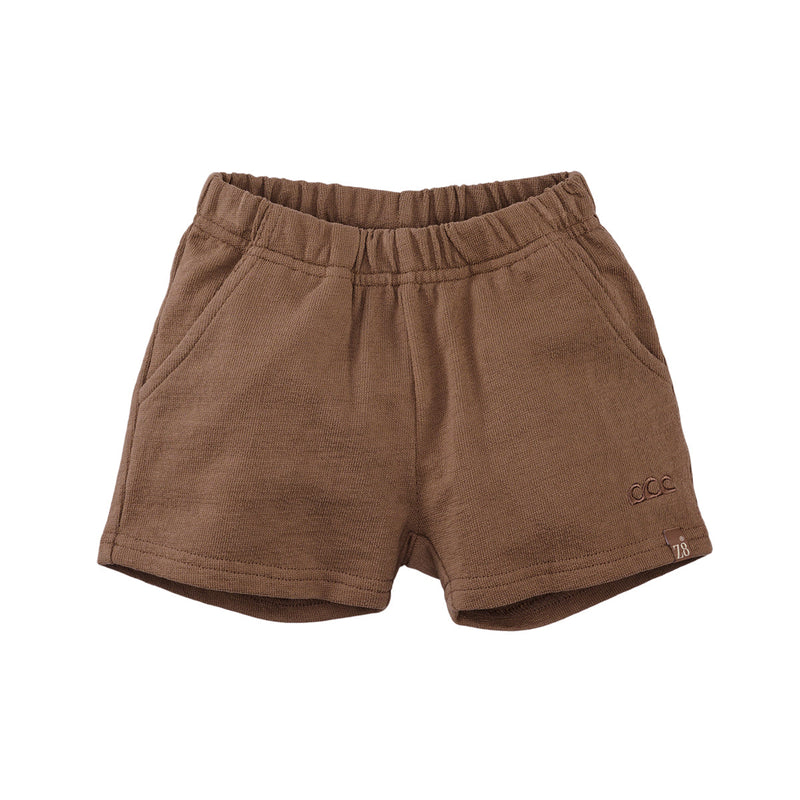 Jongens Shorts Finnley van Z8 Mini in de kleur Nutshell in maat 116.