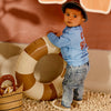 Jongens Denim Jeans Joes van Z8 Mini in de kleur Light blue denim in maat 116.