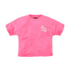 Meisjes Garment Dye Boxy Tee Mimi van Z8 in de kleur Chaotic pink in maat 152-158.