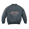 Jongens Bomber Jacket Santo van  in de kleur Calamari in maat 152-158.