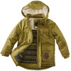 Jongens Winterjas Daen van Z8 in de kleur Ginger gold in maat 140-146.