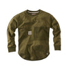 Jongens Sweater Olan van Z8 in de kleur Dark olive in maat 140-146.