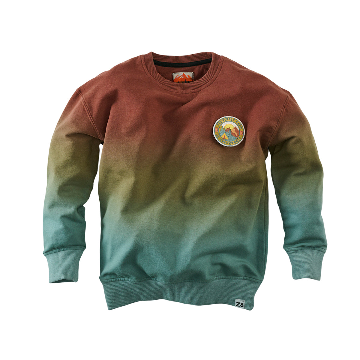 Jongens Sweater Briant van Z8 in de kleur Cinnamon cider in maat 140-146.