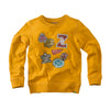 Jongens Sweater Orjan van Z8 in de kleur Spicy curry in maat 140-146.