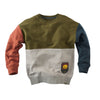 Jongens Sweater Joren van Z8 in de kleur Dark olive in maat 140-146.