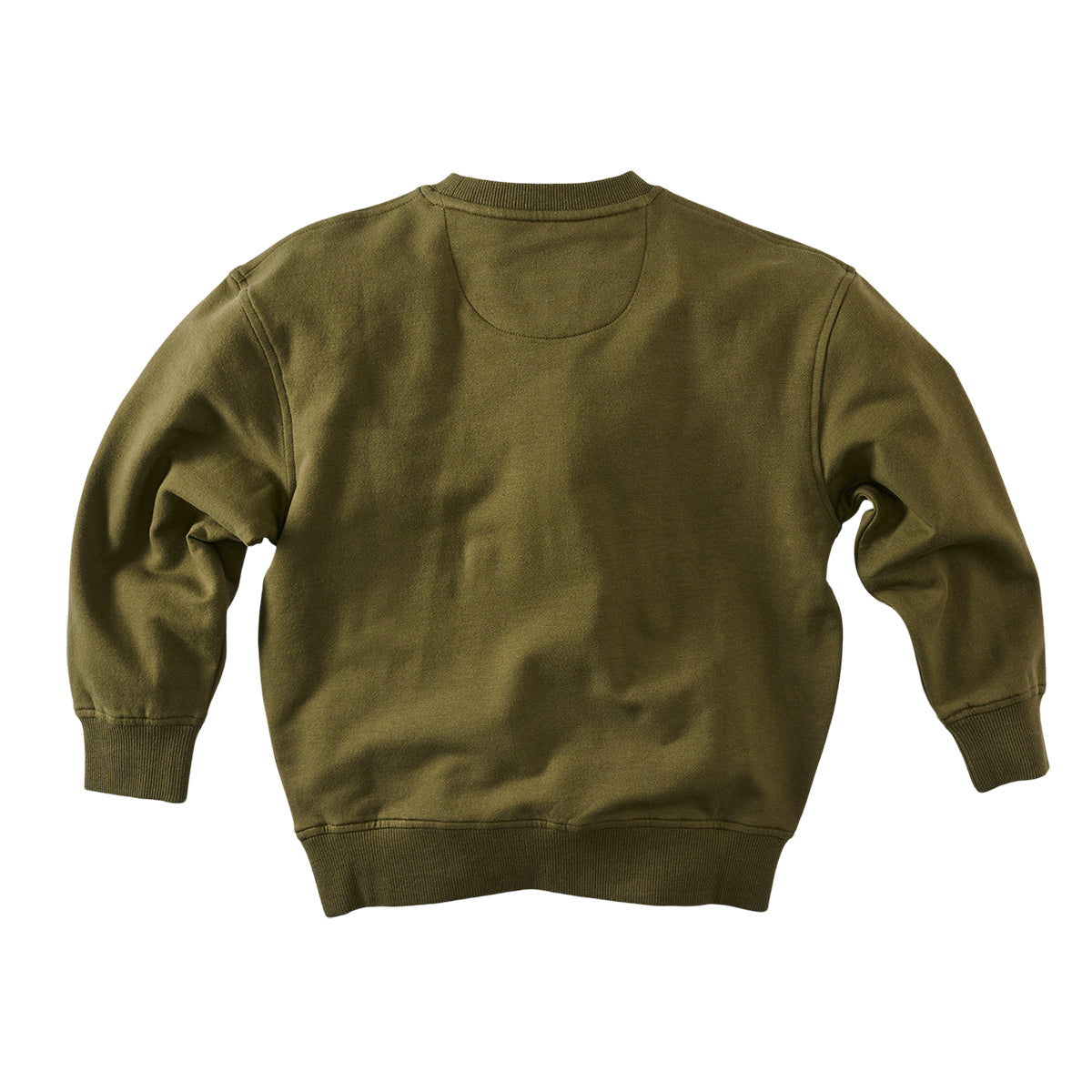 Jongens Sweater Elmer van Z8 in de kleur Dark olive in maat 140-146.