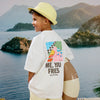 Jongens Heavy Jersey Tee Zayd van Z8 Kids in de kleur Bright white in maat 152-158.