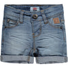 Baby Jongens Broek Jeans kort van Tumble 'n Dry in de kleur Denim bleach in maat 86.