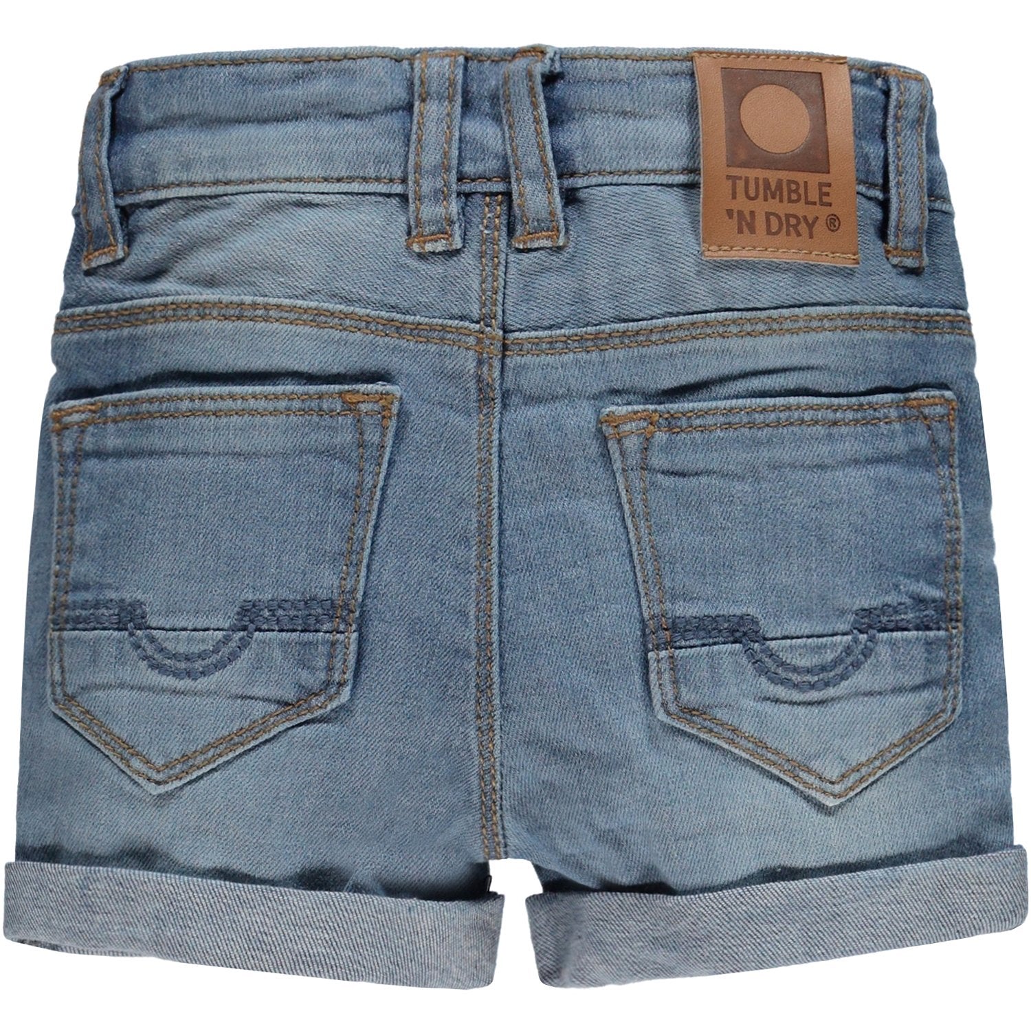 Baby Jongens Broek Jeans kort van Tumble 'n Dry in de kleur Denim bleach in maat 86.