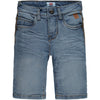 Jongens Broek Jeans kort van Tumble 'n Dry in de kleur Denim medium used in maat 128.