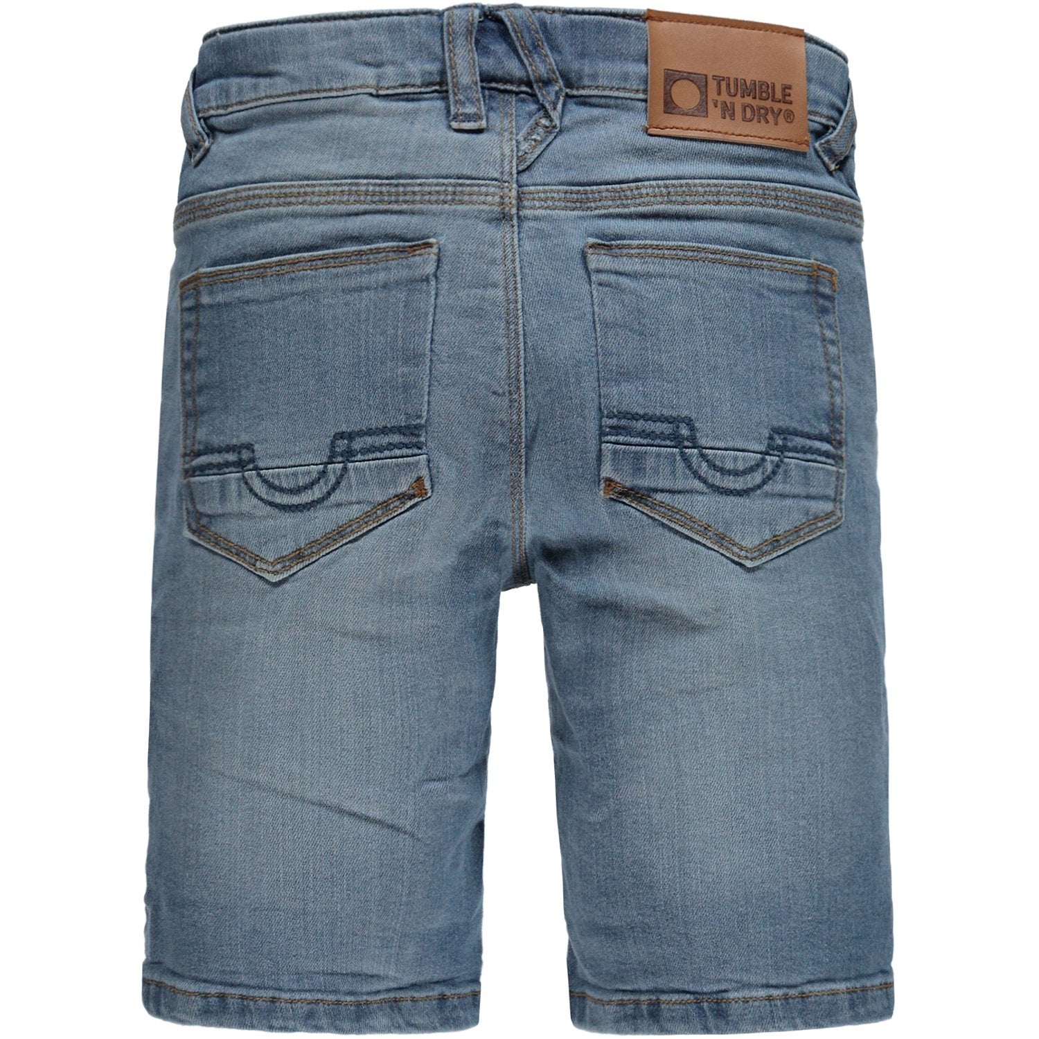 Jongens Broek Jeans kort van Tumble 'n Dry in de kleur Denim medium used in maat 128.