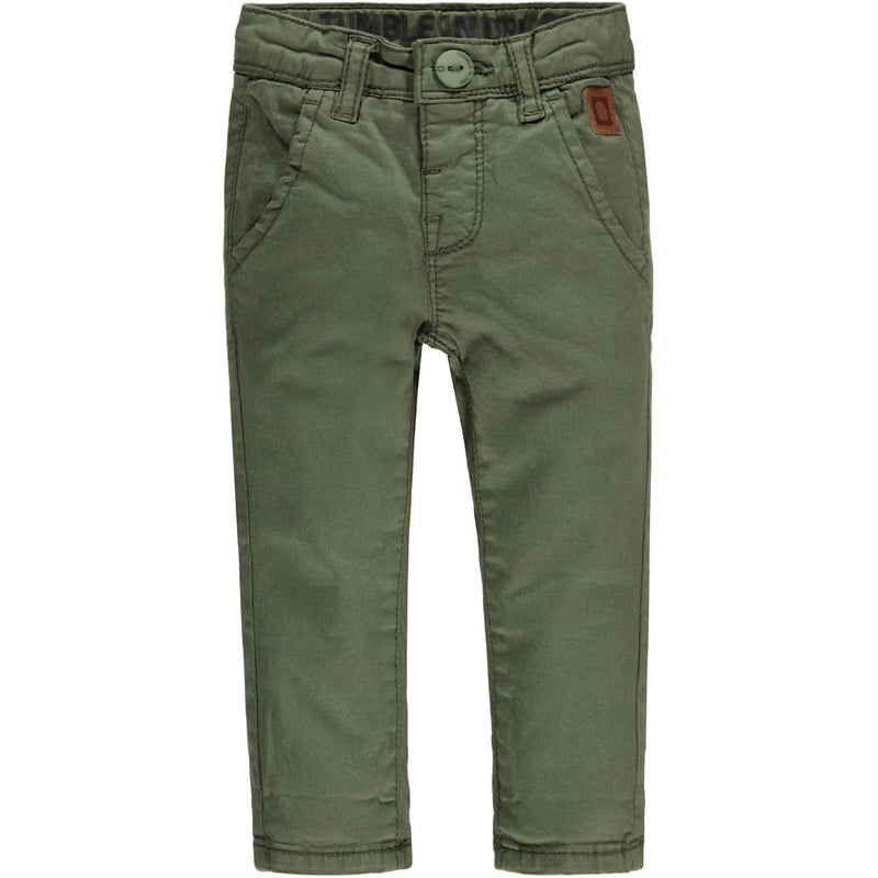 Baby Jongens Broek Casual lang van Tumble 'n Dry in de kleur Vineyard green in maat 86.