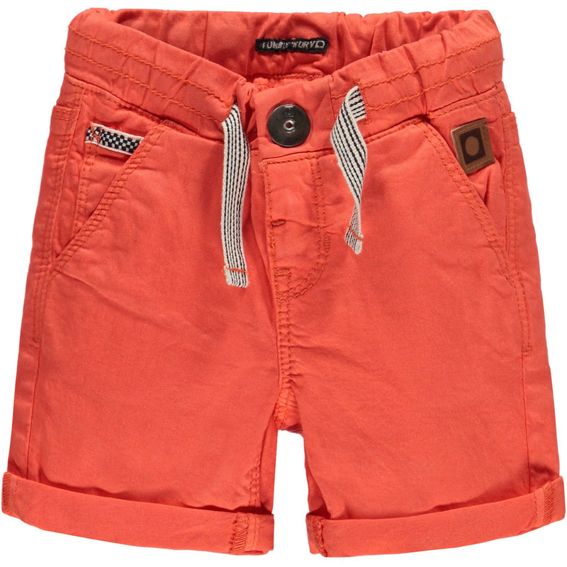 Baby Jongens Broek Casual kort van Tumble 'n Dry in de kleur Tigerlily in maat 86.