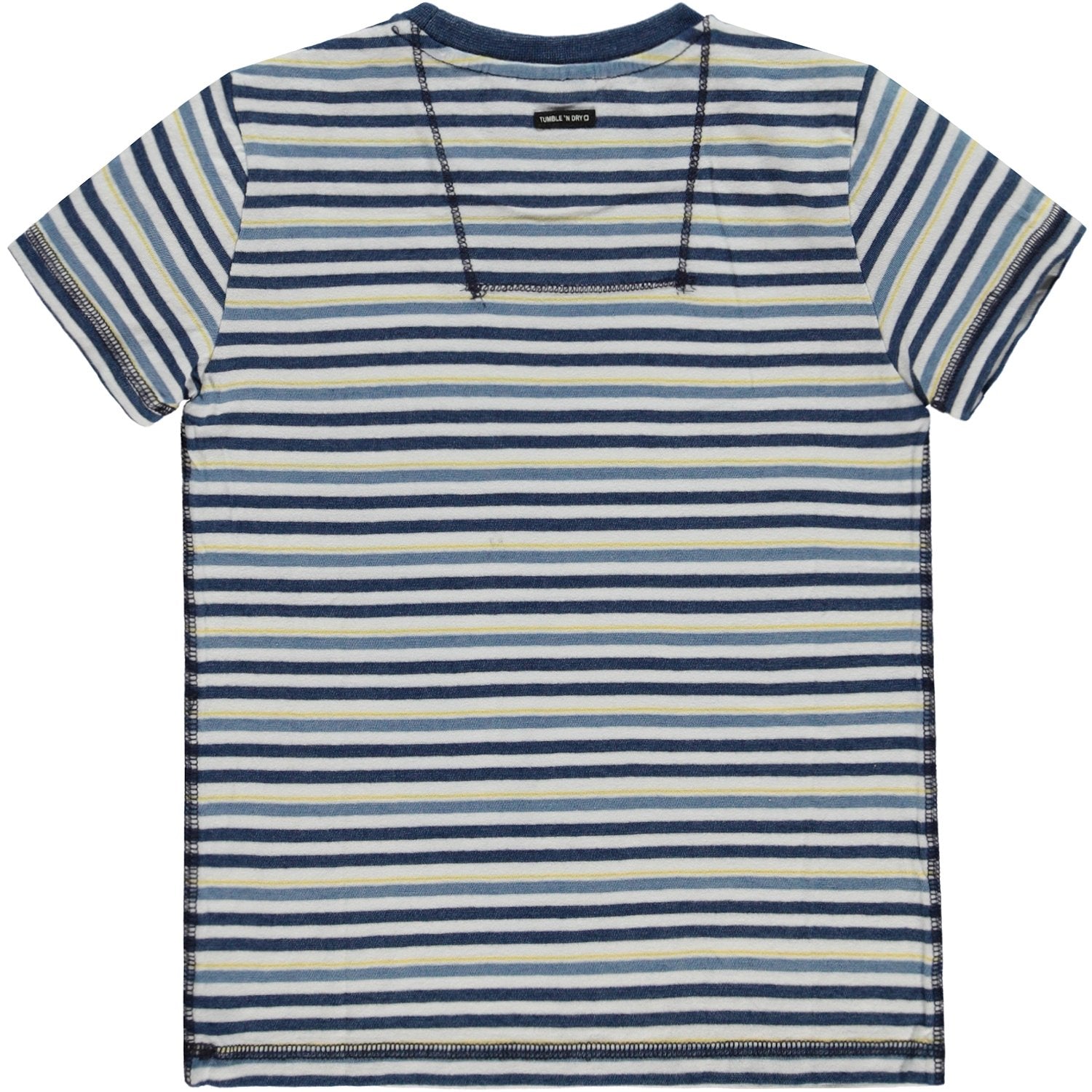 Jongens T-shirt Km O-hals van Tumble 'n Dry in de kleur Denim in maat 128.