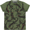 Jongens T-shirt Km O-hals van Tumble 'n Dry in de kleur Vineyard green in maat 128.