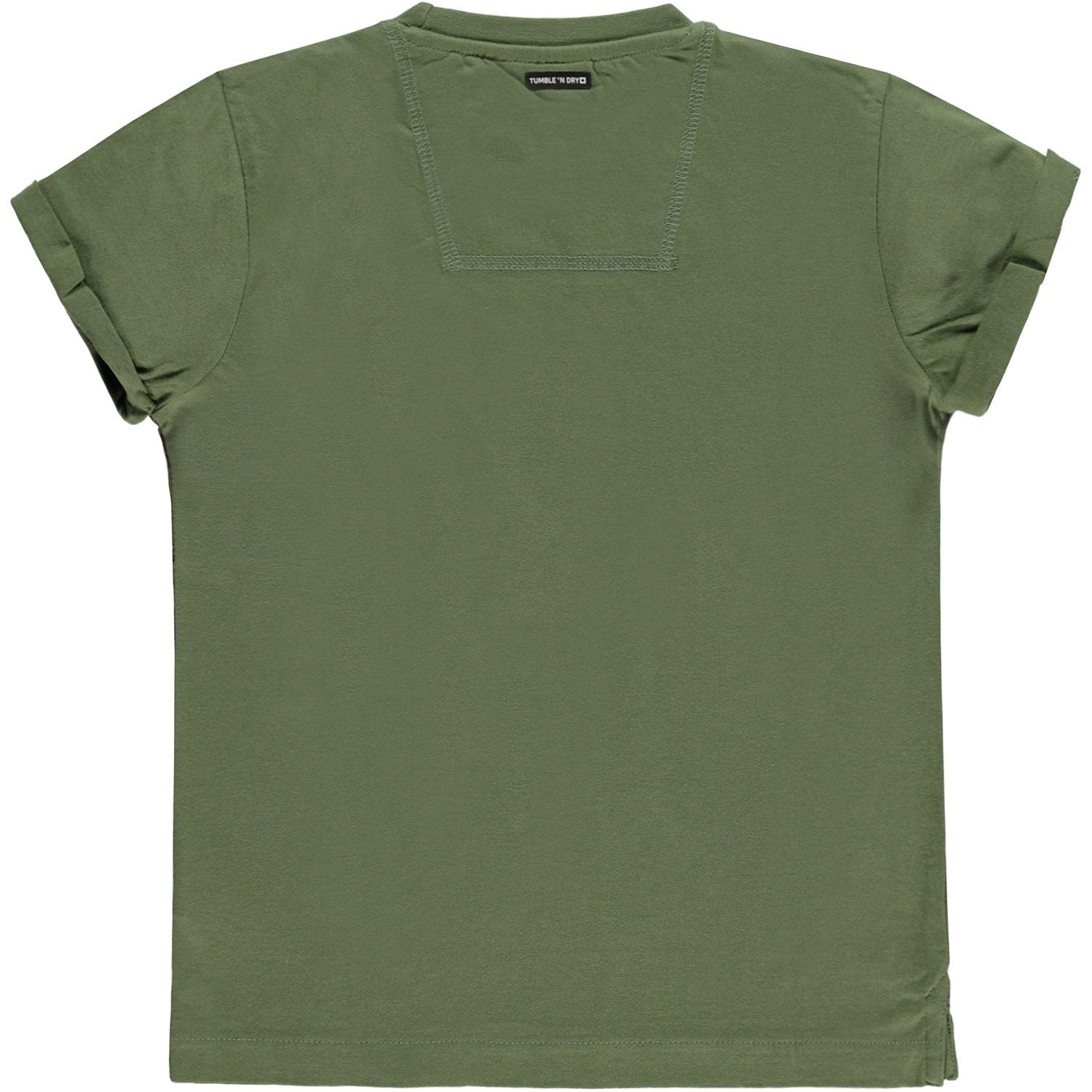 Jongens T-shirt Km O-hals van Tumble 'n Dry in de kleur Vineyard green in maat 128.