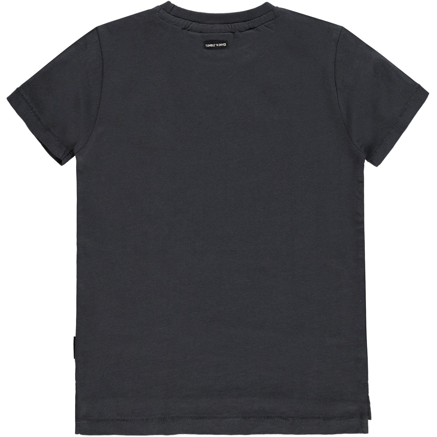 Jongens T-shirt Km O-hals van Tumble 'n Dry in de kleur Grey asphalt in maat 128.